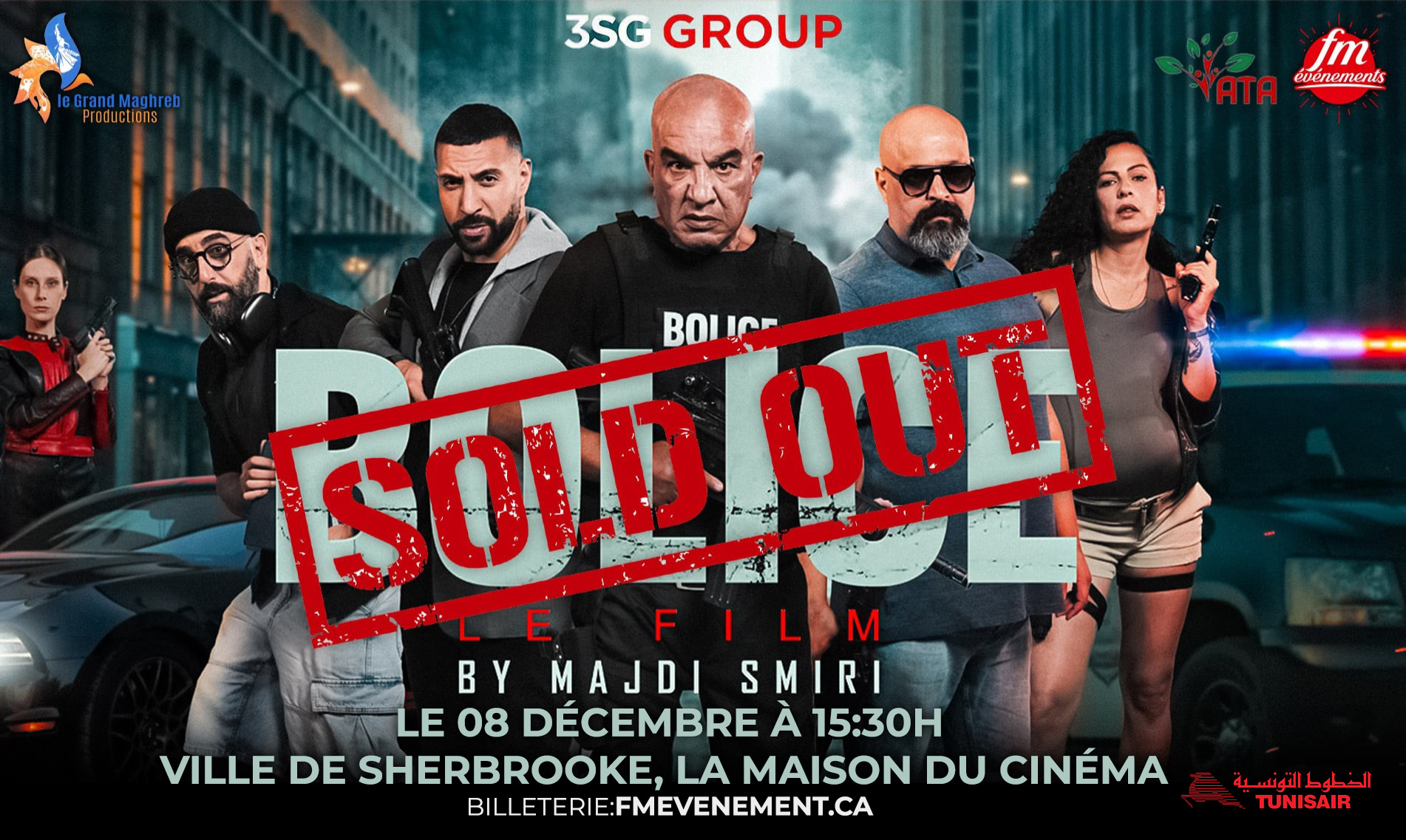 Ville de Sherbrooke - Dimanche 08 décembre 2024 à 15:30h. Lieu: La Maison Du Cinéma, 63 RUE KING OUEST