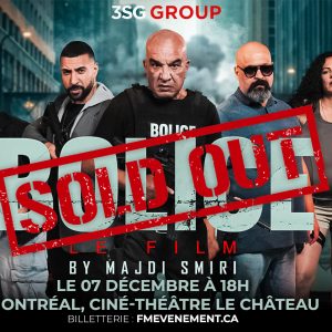 Montréal - Samedi 7 décembre 2024 à 18h. Lieu: Ciné-Théâtre Le Château, 6956 Rue Saint-Denis