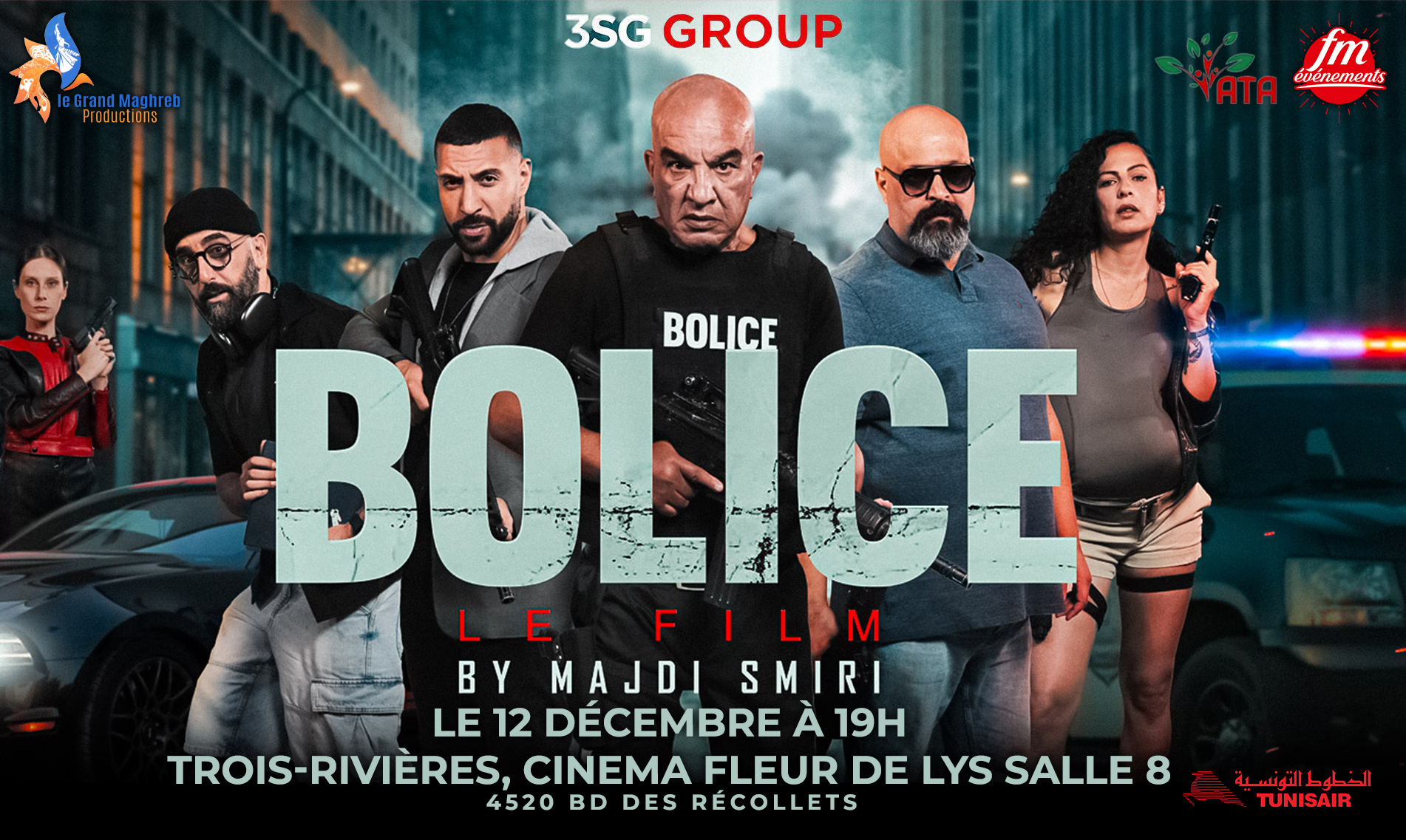 Trois-Rivières - Jeudi 12 décembre 2024 à 19h. Lieu: Cinema Fleur de Lys salle 8 4520 Bd des Récollets